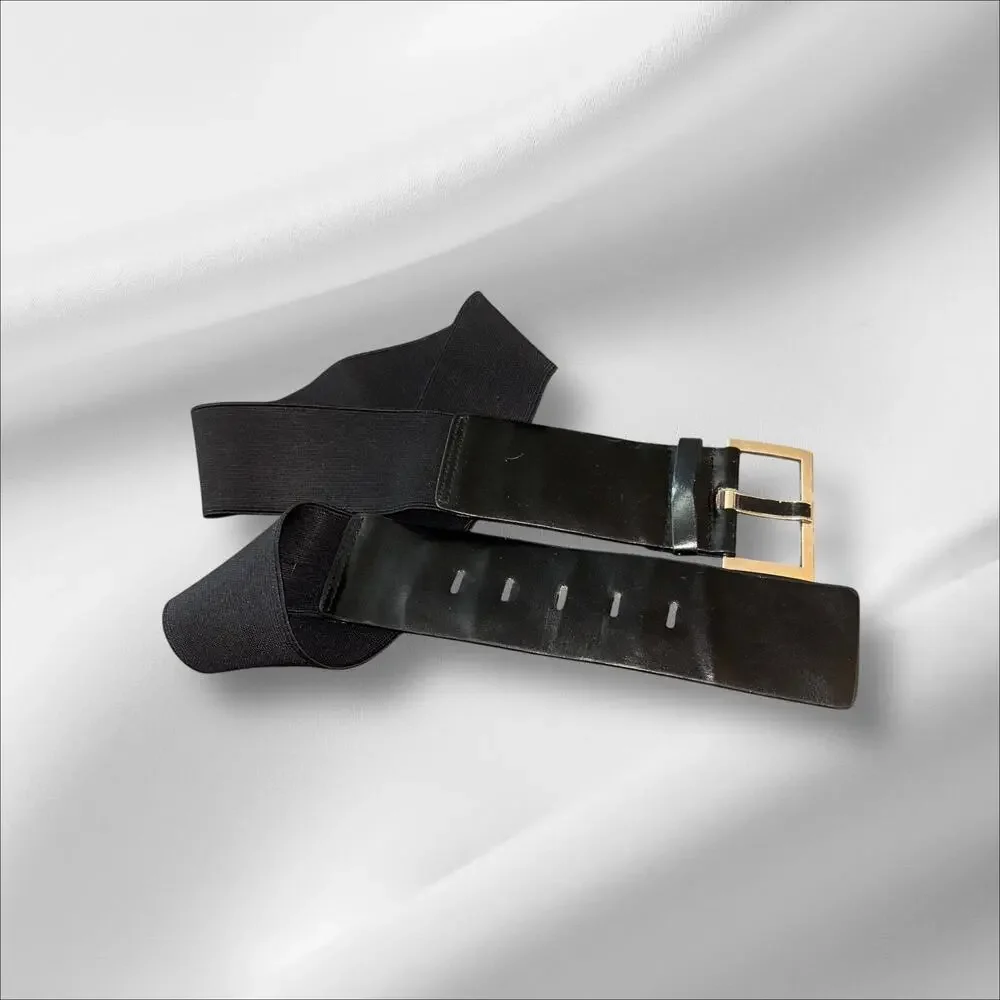 Nine West Women’s Stretchy Wide Belt 36”-40” XL XXL